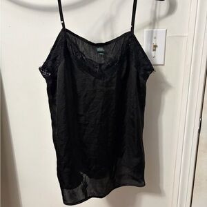Wild Fable Black Sheer Camisole
